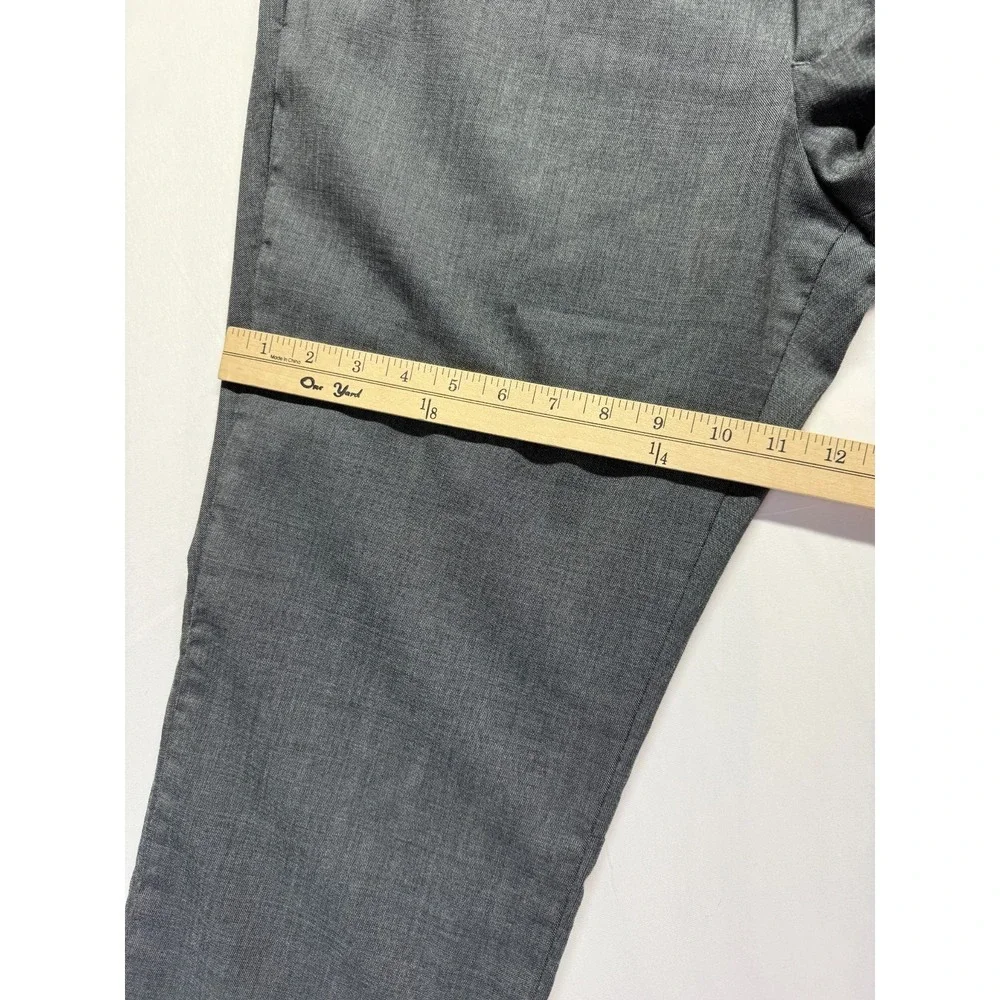 Banana Republic Marzotto Slim Fit Dress Pants Mens‎ 34x28 Gray Formal Business
